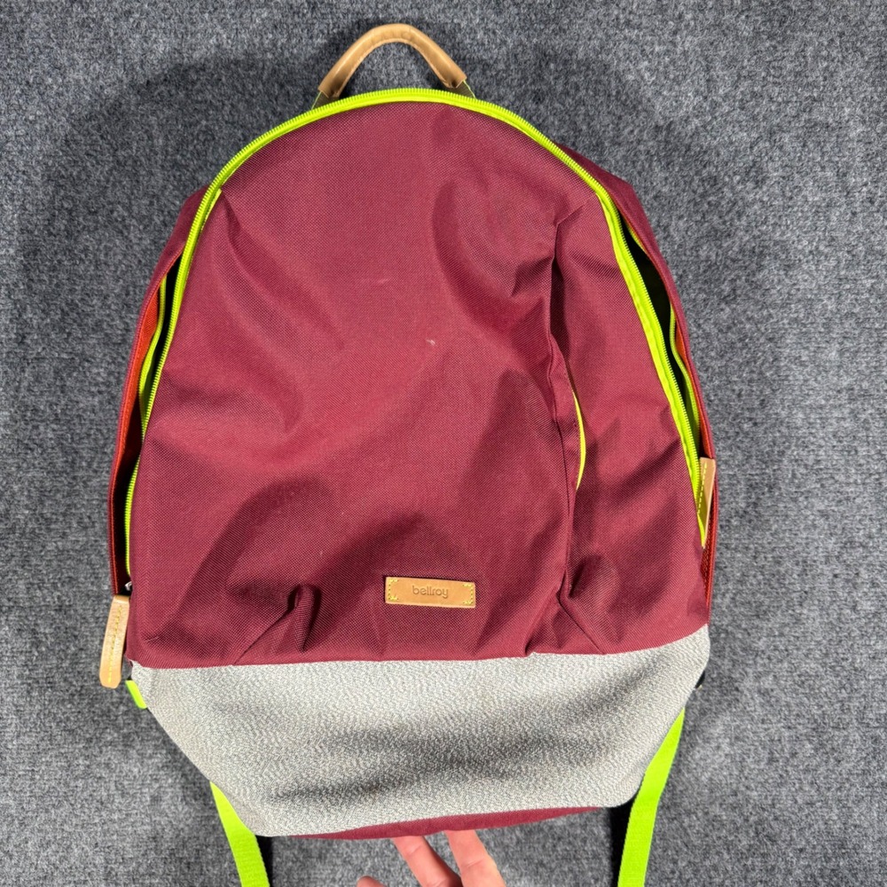 Bellroy Classic V2 Backpack Neon Burgundy 15" Laptop 20L Bag